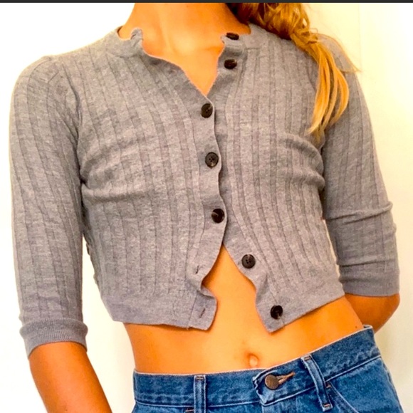 EUC💕100% Merino Wool Preshrunken Cardigan - Picture 1 of 4